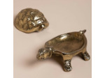 Boîte tortue dorée 16x7x10cm