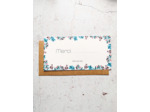 Carte Merci "fleur"