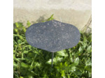 Ecriteau jardinière ovale 10x6x40cm