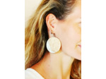 BOUCLES D'OREILLES Argent Rhodié 925/1000