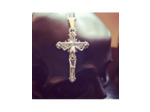 Pendentif croix Skull by Jadium