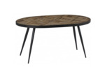 Table ovale Budapest 150x75x76cm