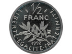 FRANCE 1/2 FRANC ROTY 1992 BE