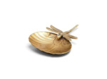 Vide Poche Bijou en Laiton Doré Libellule 13x4cm