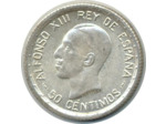ESPAGNE 50 CENTIMOS 1926 PCS ALFONSO XIII SUP (W741) N1