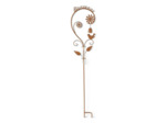 Pluviomètre de Jardin Bienvenue en Métal patiné 27x124cm