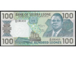 SIERRA LEONE 100 LEONES 27-4-1989 SERIE D32 NEUF (W18b)