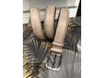 CT2075 Ceinture homme cuir taupe