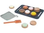 Janod -Atelier Biscuits en Bois - Kit Pâtisserie -