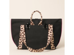 Sacoche Etincelle Noire et Léopard