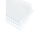 Feuilles de verre plastique transparent