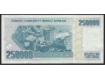 TURQUIE 250000 LIRA L.1970 (1998) Série F07 TTB+ (W211)