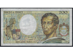 FRANCE 200 FRANCS MONTESQUIEU 1988 L.056 TTB+