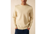 Pull marin uni Cancale 100% laine SAINT JAMES