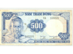 VIET NAM DU SUD 500 DONG ND (1966) SERIE S1 TB+(W23a)