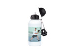 Gourde aluminium "Joueur de padel" - personnalisable