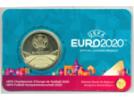 BELGIQUE 2021 2.50 EURO FOOT EURO 2020 VERSION FRANCAISE COINCARD