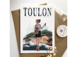 Toulon - affiche, carte