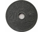 FRANCE 20 CENTIMES LINDAUER 1946 TTB N2