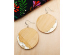 BOUCLES D'OREILLES Argentée