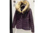 DF4851 Doudoune femme cuir violet