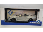 NISSAN SKYLINE GT-R (R34) Z-TUNE 1999 GRISE SOLIDO 1/18