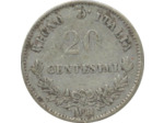 ITALIE 20 CENTESIMI 1863 MBN TB+