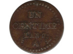 FRANCE 1 CENTIME DUPRE AN 7 A (Paris) TB+ désaxée