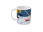 Tasse ou mug "Hockey ça glisse" - Personnalisable