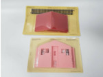 HACHETTE RESEAU FERROVIAIRE HO BATIMENT FACADE ROSE NEUF