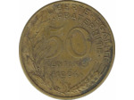 FRANCE 50 CENTIMES LAGRIFFOUL 1964 TTB