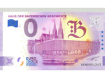 ALLEMAGNE 2020-1 HAUS DER BAYERISCHEN GESCHICHTE ANNIVERSAIRE BILLET 0 EURO