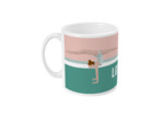 Tasse ou mug Gymnastique "Au sol" - Personnalisable