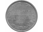 POLYNESIE FRANCAISE 2 FRANCS 1965 SUP