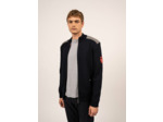 Gilet zippé en laine et drap de laine Serac Arpin
SAINT JAMES x ARPIN