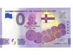 FINLANDE 2021-3 PRESIDENTTI P-E SVINHUFVUD 1931-1937 BILLET SOUVENIR 0 EURO