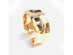 Bague Femme Doré Martelé Brut