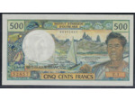 TAHITI PAPEETE 500 FRANCS NON DATE (1970) SERIE E.1 SPL