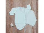 Body croisé coton Bio de la naissance au 12 mois