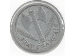 FRANCE 2 FRANCS BAZOR 1943 B TB+
