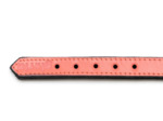 Collier en cuir, CORAIL pour chien - 55 cm x 25mm