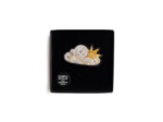 Broche brodée Nuageux SAINT JAMES x Macon & Lesquoy
