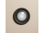 Miroir convexe patine noire 24cm