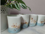 1 Tasse en Porcelaine Fleurie