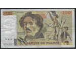 FRANCE 100 FRANCS DELACROIX 1987 SERIE S.125 TTB