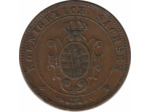 ALLEMAGNE SAXONY-ALBERTINE 5 PFENNIGE 1867 B TTB