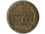 COLLECTION BP 7 TRESOR DES ROIS DE FRANCE SAINT LOUIS ECU D'OR 1266 SUP