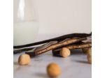 Chocolat noir coeur noisettes du Piémont IGP, lait & vanille