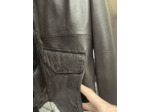 SAVINO Veste homme cuir marron