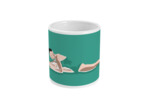 Tasse ou mug Gymnastique "Grand écart" - Personnalisable